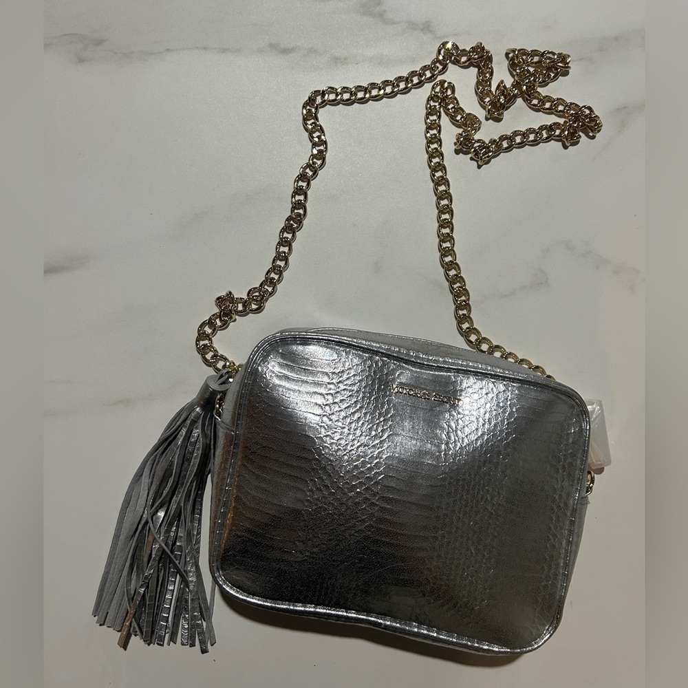 Victoria's Secret Silver Python
Crossbody Purse